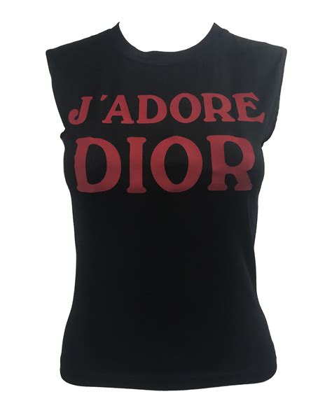 j'adore dior top vintage.